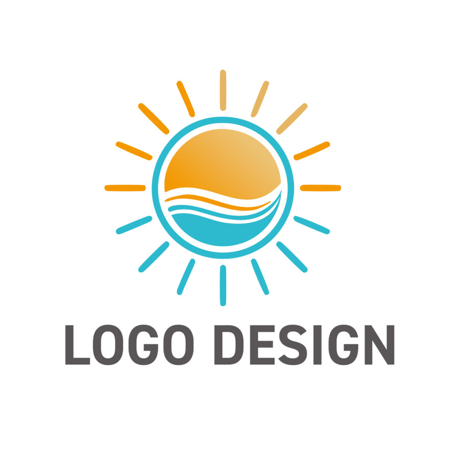 海原を照らす太陽のような温かさを持つロゴデザイン