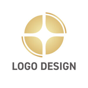 中心から輝きが広がる、結束と価値を象徴するロゴデザイン