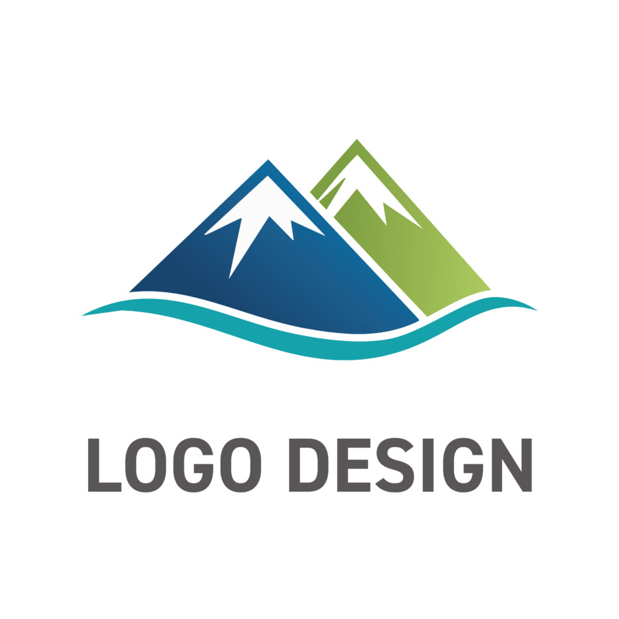 雪解け水が育む恵み、清冽な自然を映すロゴデザイン