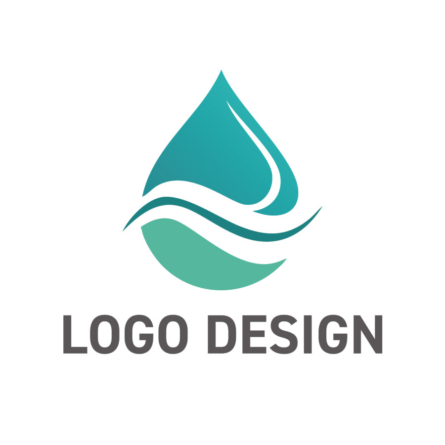 清流のような動きと潤いを表現するロゴデザイン
