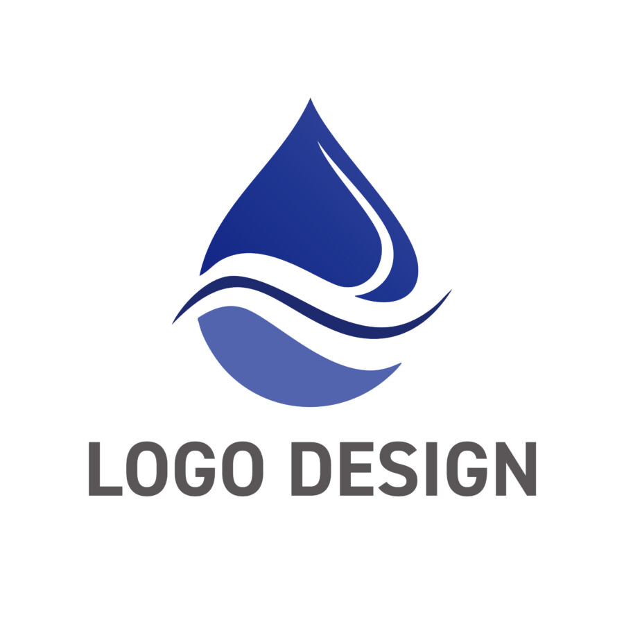 清流のような動きと潤いを表現するロゴデザイン