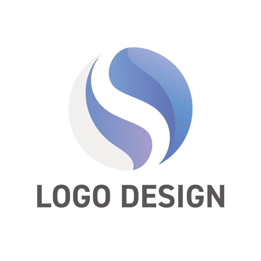 流れるような調和と成長を映す、水がモチーフのロゴデザイン