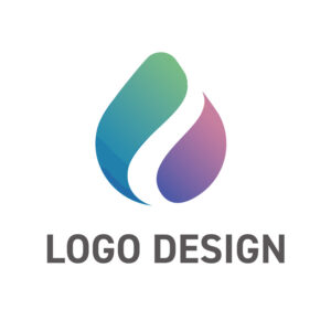 優しさと多彩な表情を映す、心に寄り添う雫のロゴデザイン