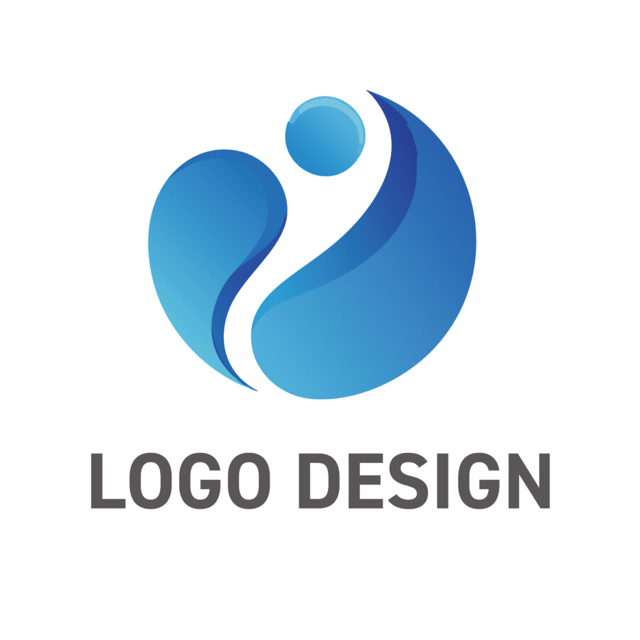 流れるような生命力と調和を映し出すロゴデザイン