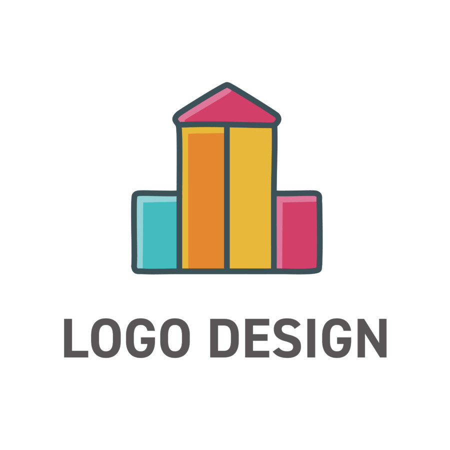 心温まる色彩とフォルム、親しみやすさが魅力のロゴデザイン