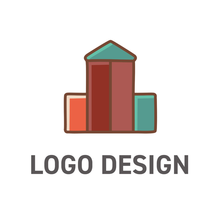 心温まる色彩とフォルム、親しみやすさが魅力のロゴデザイン