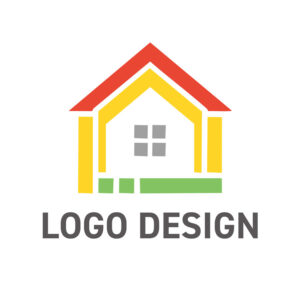 温もりと暮らしに彩りを与える、親しみやすい家のロゴデザイン