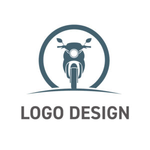 都市に溶け込む、スマートな移動を象徴するモビリティロゴデザイン