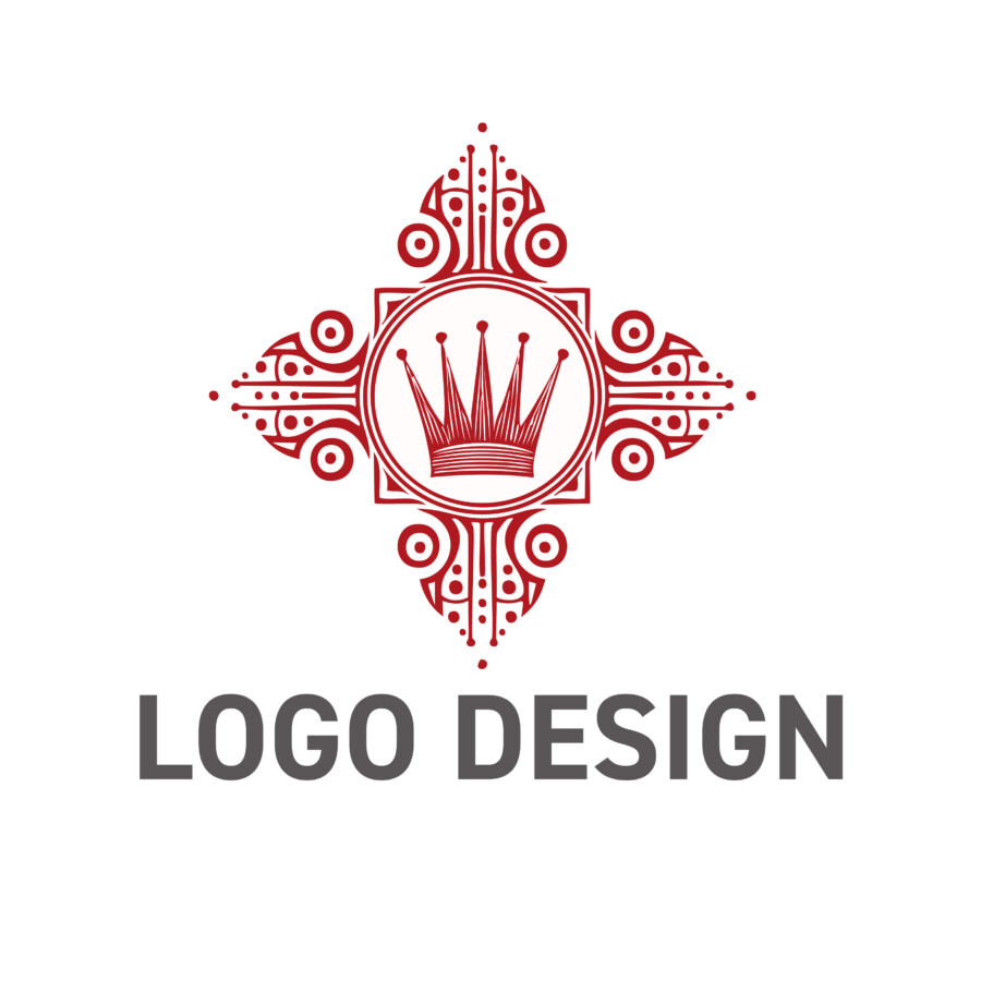 品格と物語を紡ぐ、王冠モチーフのロゴデザイン