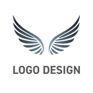 ビジネスの可能性を広げる、精悍な翼のロゴデザイン