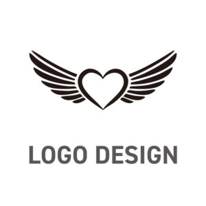 大切な想いを届ける、心に翼を広げるロゴデザイン