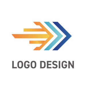 多様な力が結集し、未来を指し示すエネルギーに満ちたロゴデザイン