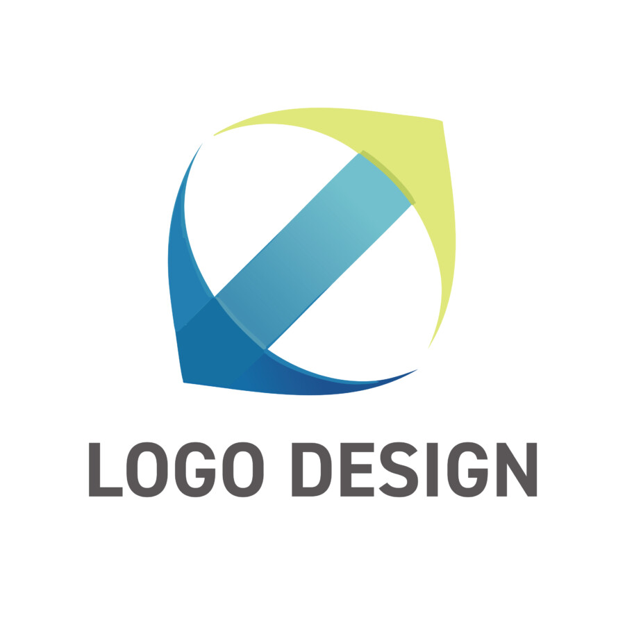 安定した道筋から未来へ羽ばたく、調和の取れた成長を示すロゴデザイン