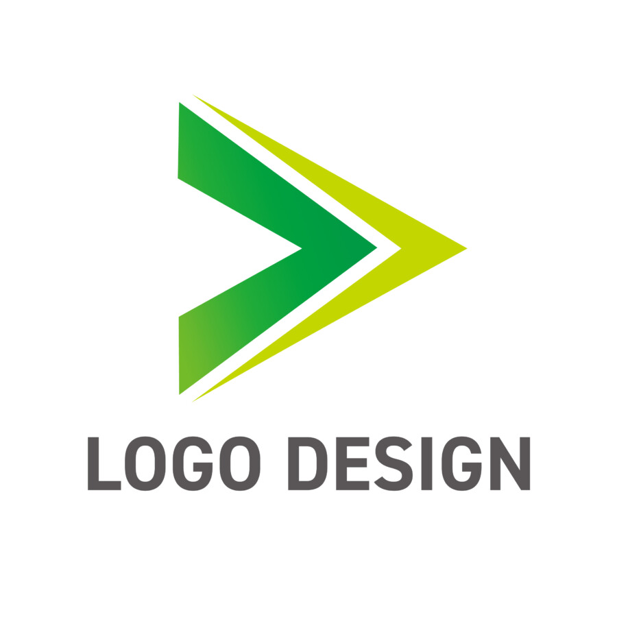 次のステージへ導く赤のサイン、明確なメッセージを込めたアローロゴデザイン