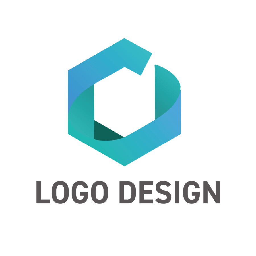 情熱と安定が織りなす、力強い六角形モチーフのロゴデザイン