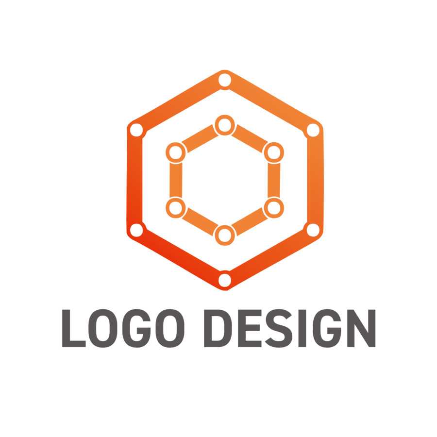 秩序と連携が生む信頼、二重六角形のロゴデザイン