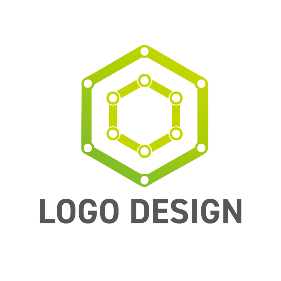 秩序と連携が生む信頼、二重六角形のロゴデザイン