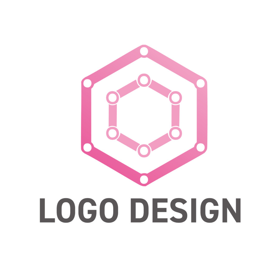 秩序と連携が生む信頼、二重六角形のロゴデザイン