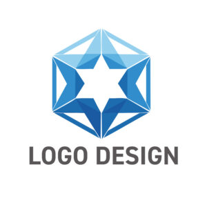 内なる星の輝き、多面的な価値を映す六角形ロゴデザイン