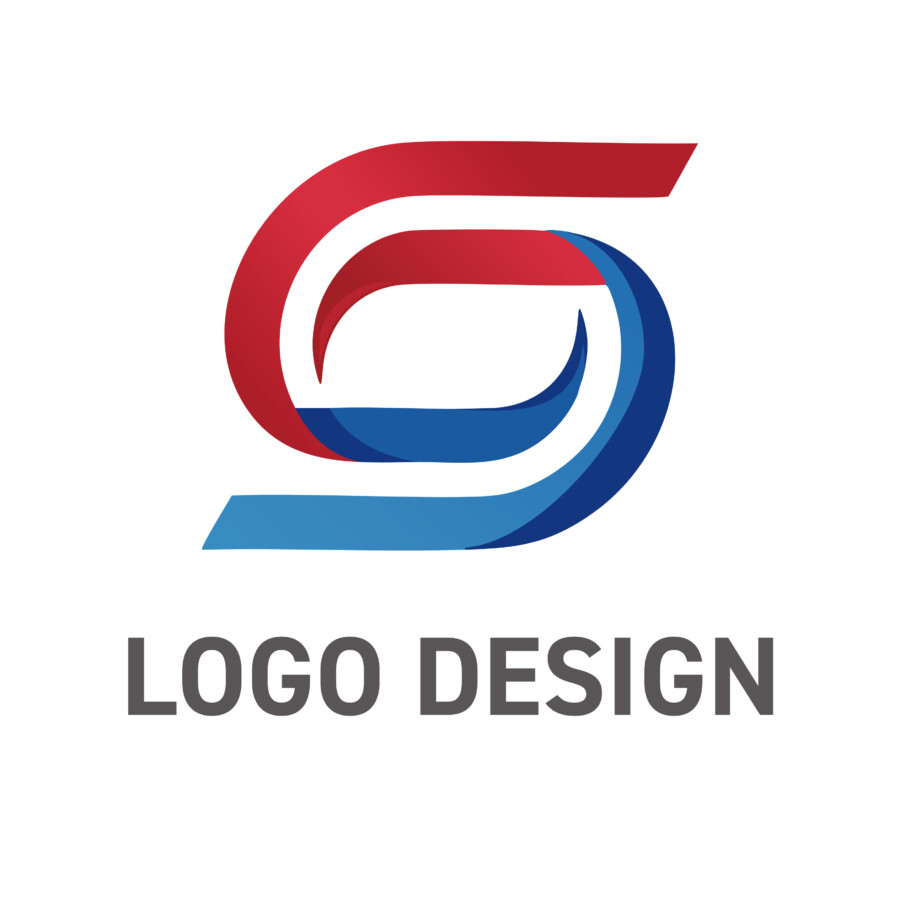 連携と循環を象徴する、ダイナミックなSラインロゴデザイン