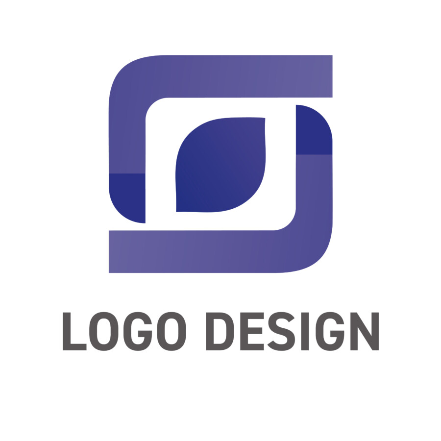 安心感をまとう紫のフレーム、優しいスクエアロゴデザイン