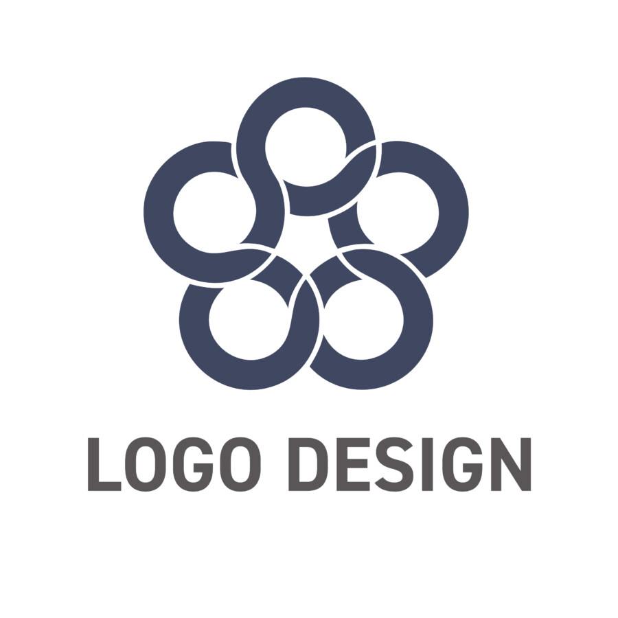 連携の輪が築く、揺るぎない基盤のロゴデザイン