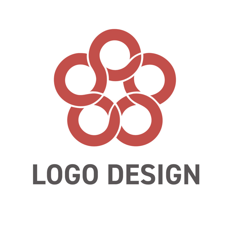 連携の輪が築く、揺るぎない基盤のロゴデザイン