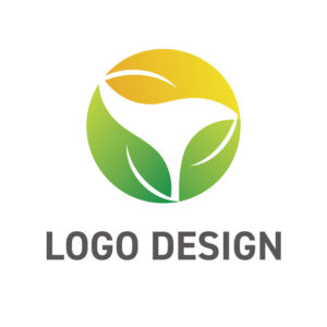 恵みと循環、三つの力が調和する円のロゴデザイン