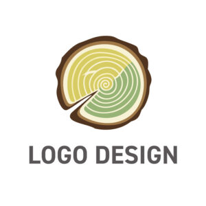 歴史を刻み未来を育む、温もりと信頼の年輪ロゴデザイン