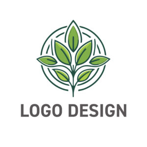 生命力と調和を表現する、新緑のロゴデザイン