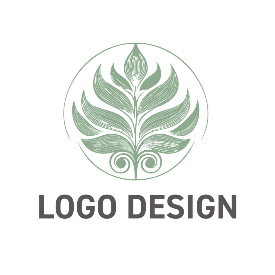 伝統と洗練が織りなす、ボタニカルエレガンスなロゴデザイン
