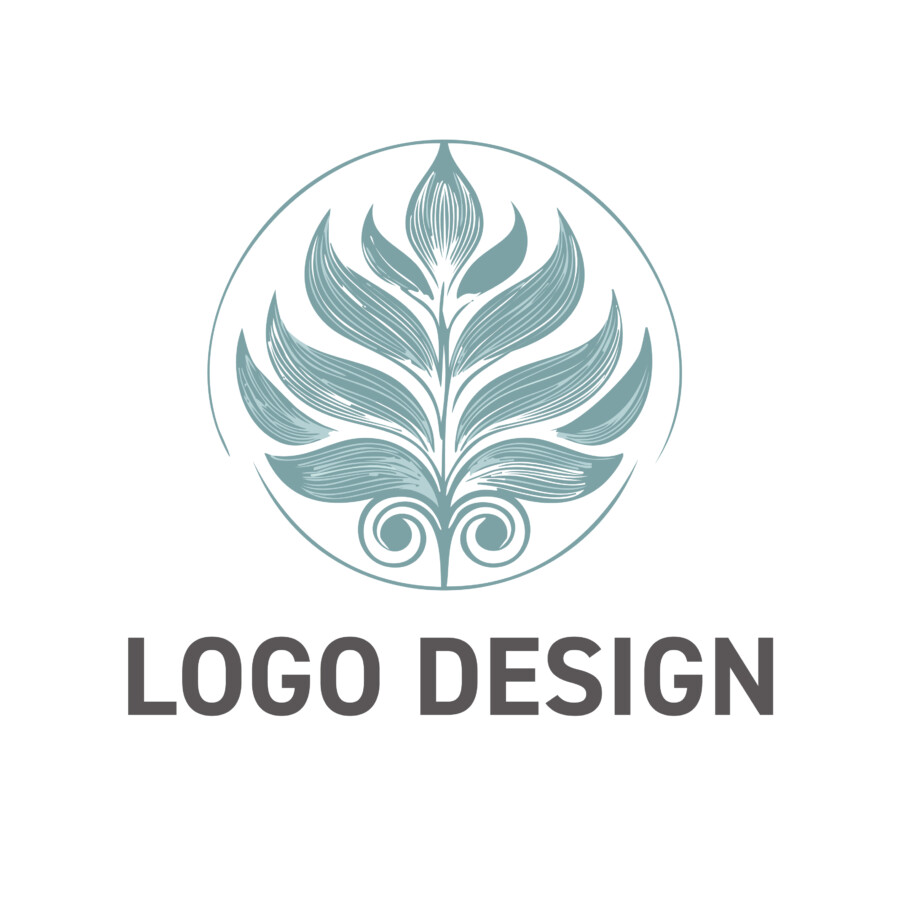 伝統と洗練が織りなす、ボタニカルエレガンスなロゴデザイン