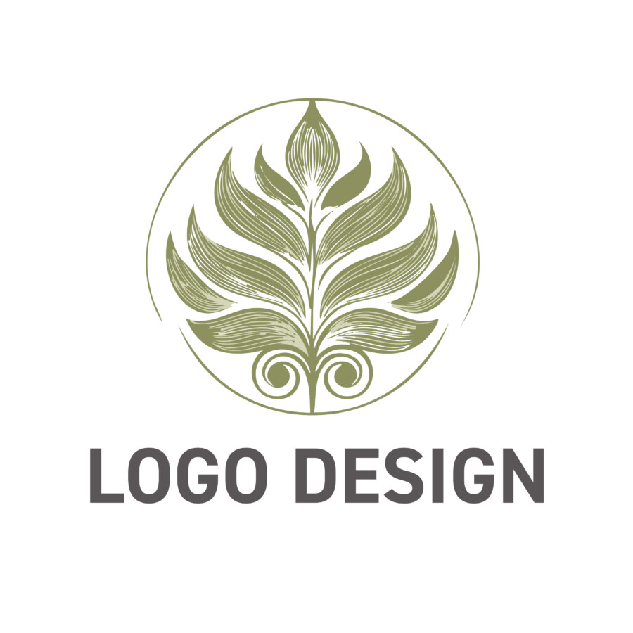伝統と洗練が織りなす、ボタニカルエレガンスなロゴデザイン