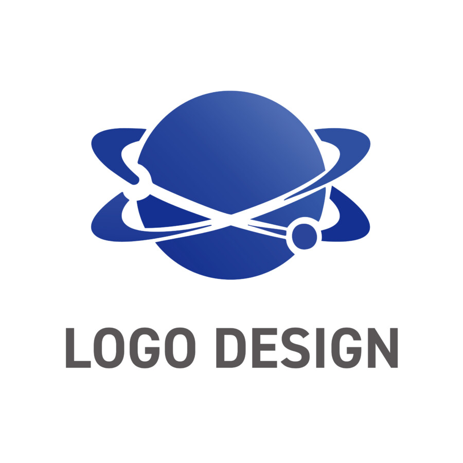 ダイナミックな軌道が織りなす、未来への繋がりを感じさせるロゴデザイン