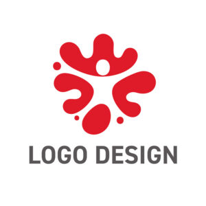 情熱がほとばしる、ダイナミックなエネルギーを放つロゴデザイン