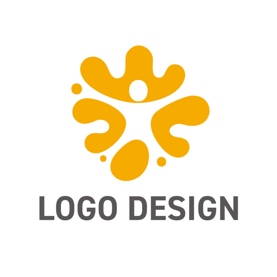 情熱がほとばしる、ダイナミックなエネルギーを放つロゴデザイン