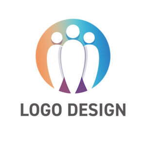 多様な個性が調和する、安心感に包まれたコミュニティのロゴデザイン