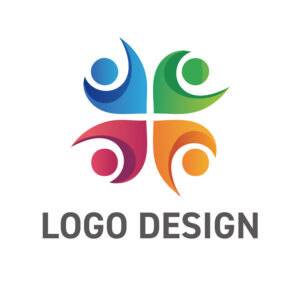 多様な個性が響き合う、活気あふれるコミュニティのロゴデザイン