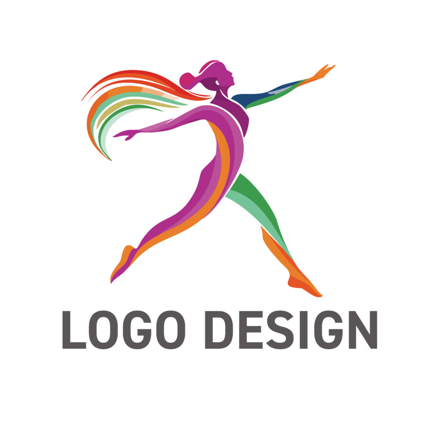 情熱と創造性がほとばしる、色彩豊かなロゴデザイン