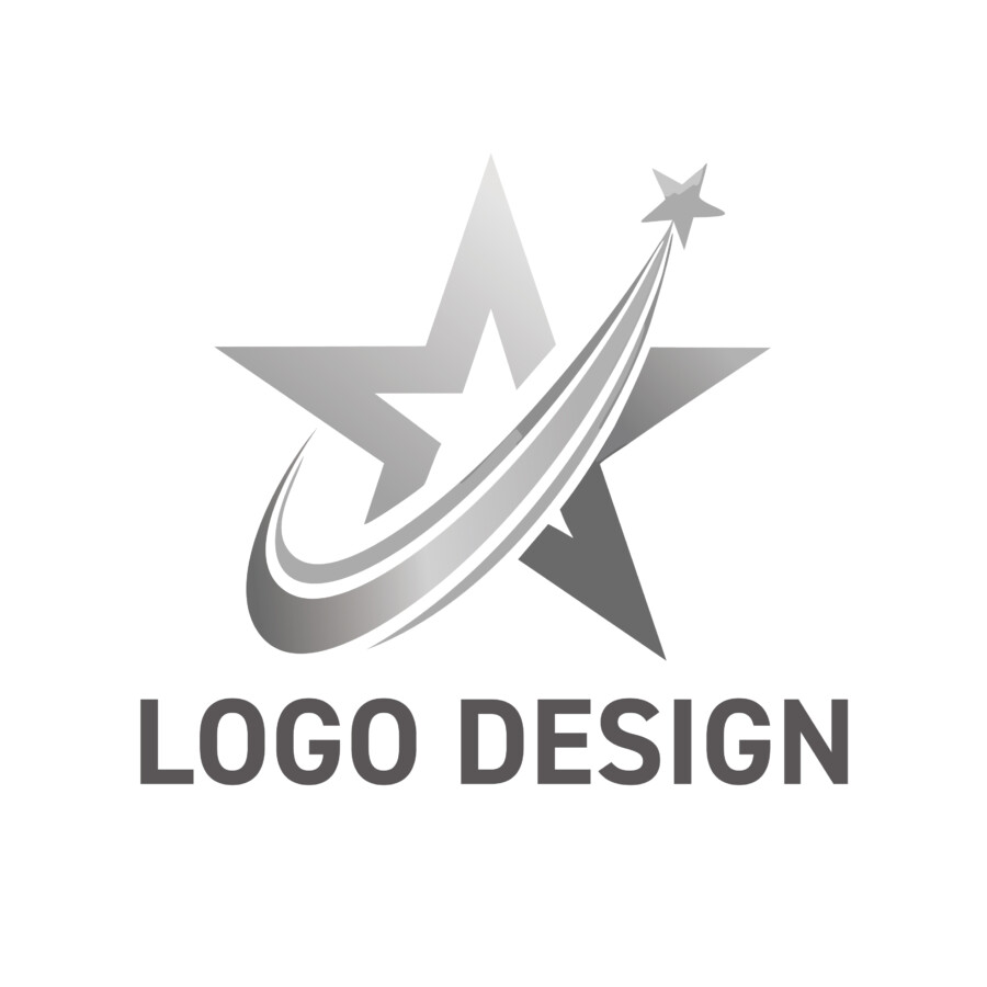 躍進と成功への願いを込めた、星が導くロゴデザイン