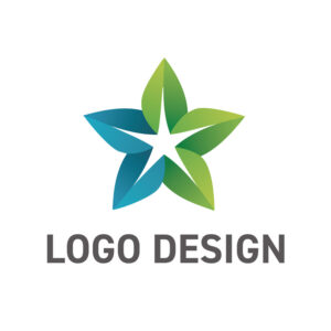 自然との共生と未来への飛躍を象徴する、星モチーフのロゴデザイン