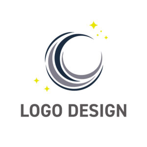 夜空の静けさと未来への輝きを映すロゴデザイン