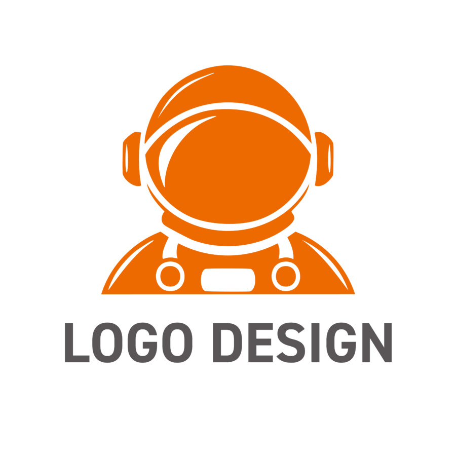 未知への探求心と未来を切り開く力を象徴するロゴデザイン