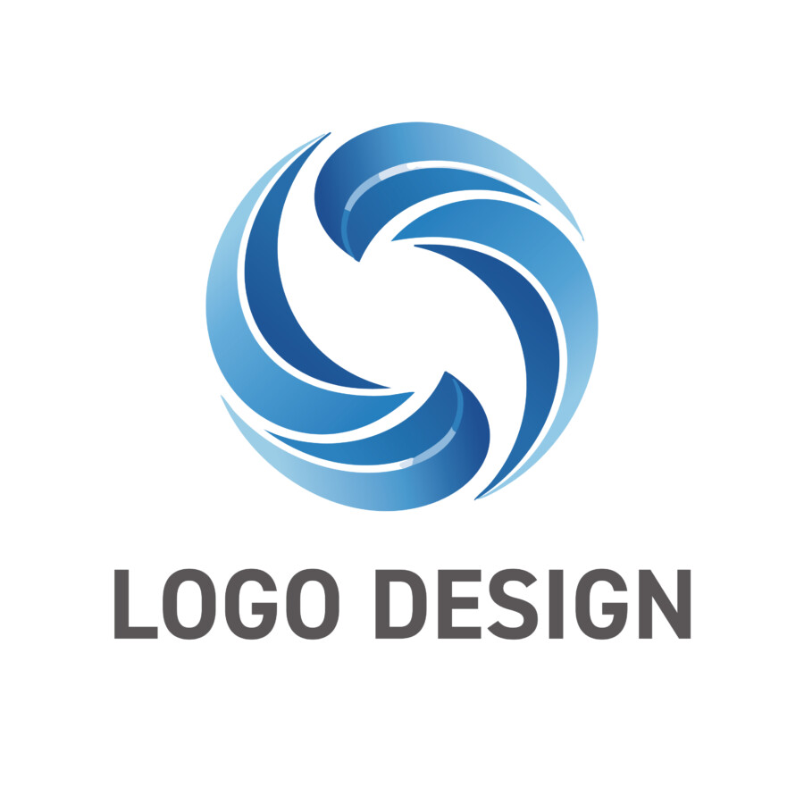 循環と調和が生む一体感。流線形が美しい円形のロゴデザイン