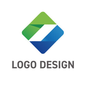 交差するアイデアが未来を拓く、躍動感あふれるロゴデザイン