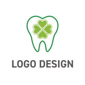 健康という幸運を届ける、ナチュラルな印象のロゴデザイン