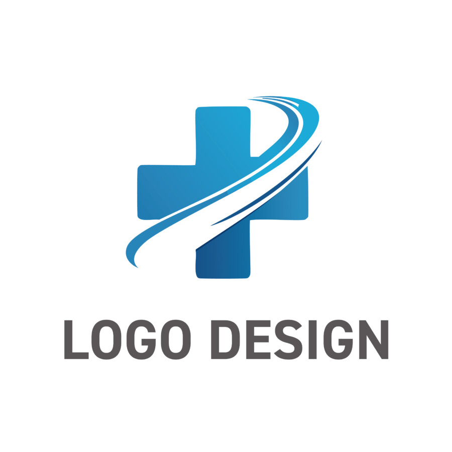 未来への道筋を示す、躍動感あふれるメディカルロゴデザイン