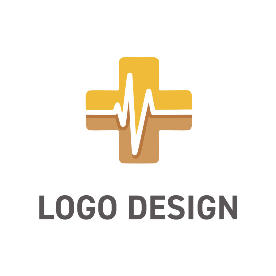 信頼と先進性を象いする、ヘルスケアのためのロゴデザイン