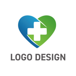 温かい心で医療を支える、信頼と思いやりのロゴデザイン