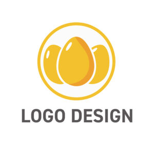 すべてのおいしさの原点、素材へのこだわりを伝える卵のロゴデザイン
